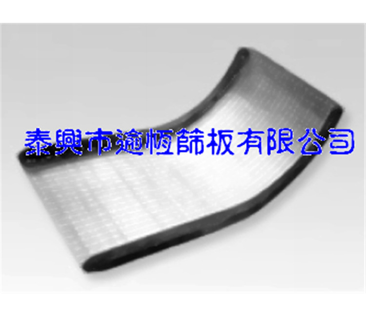 不锈钢弧形弯边条孔筛